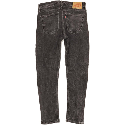 Levi's 510 Men Black Skinny Slim Stretch Jeans W32 L31