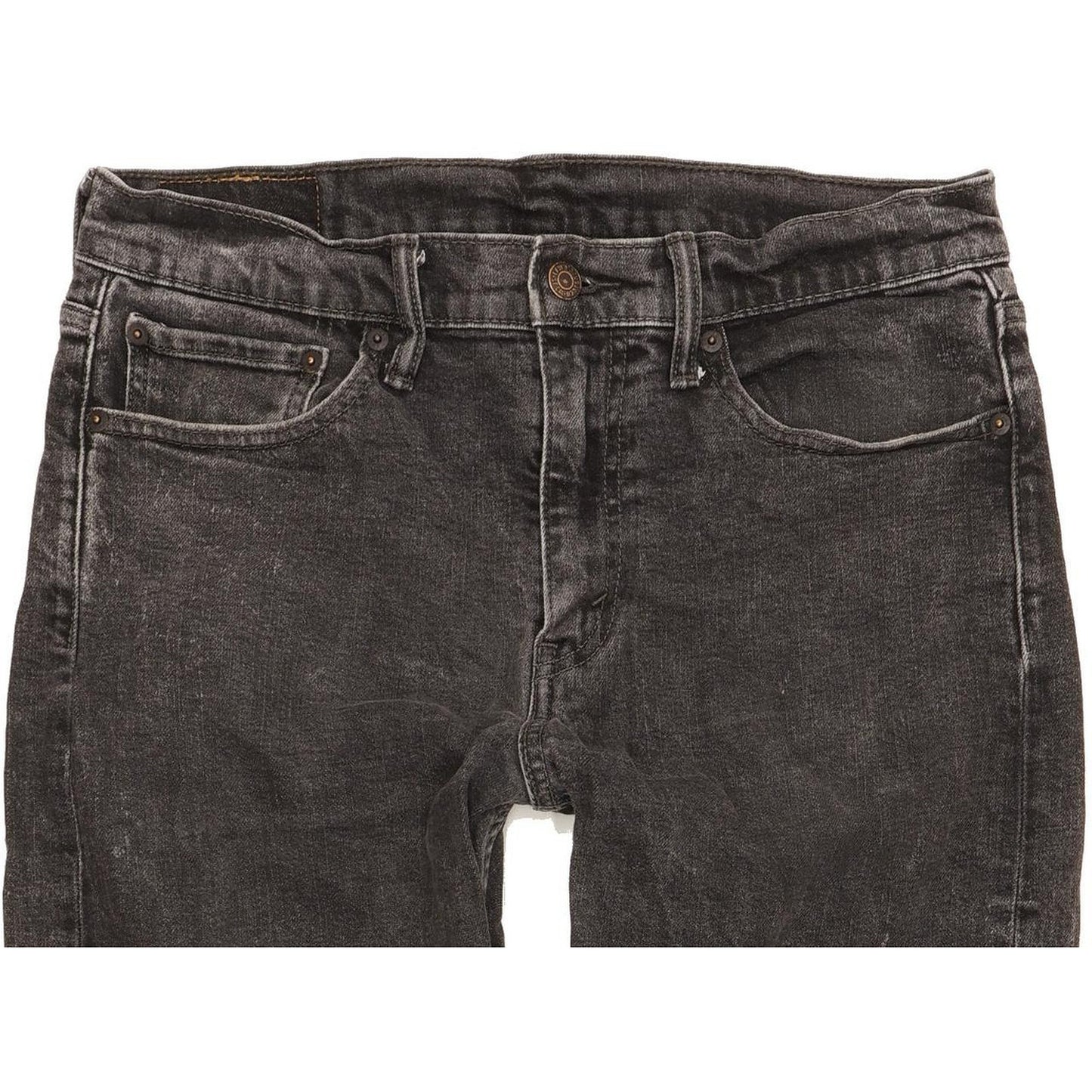 Levi's 510 Men Black Skinny Slim Stretch Jeans W32 L31