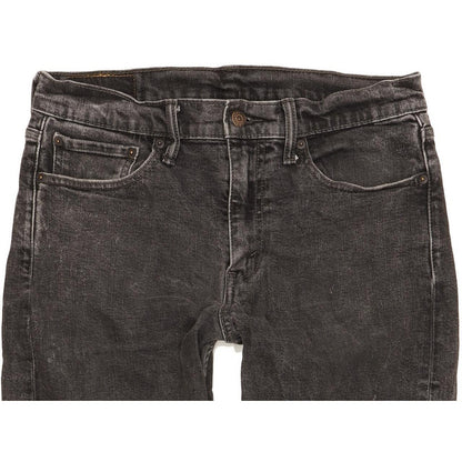Levi's 510 Men Black Skinny Slim Stretch Jeans W32 L31