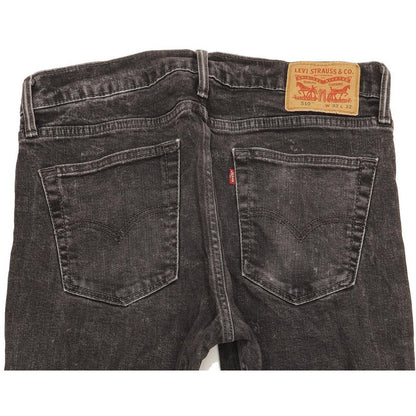 Levi's 510 Men Black Skinny Slim Stretch Jeans W32 L31