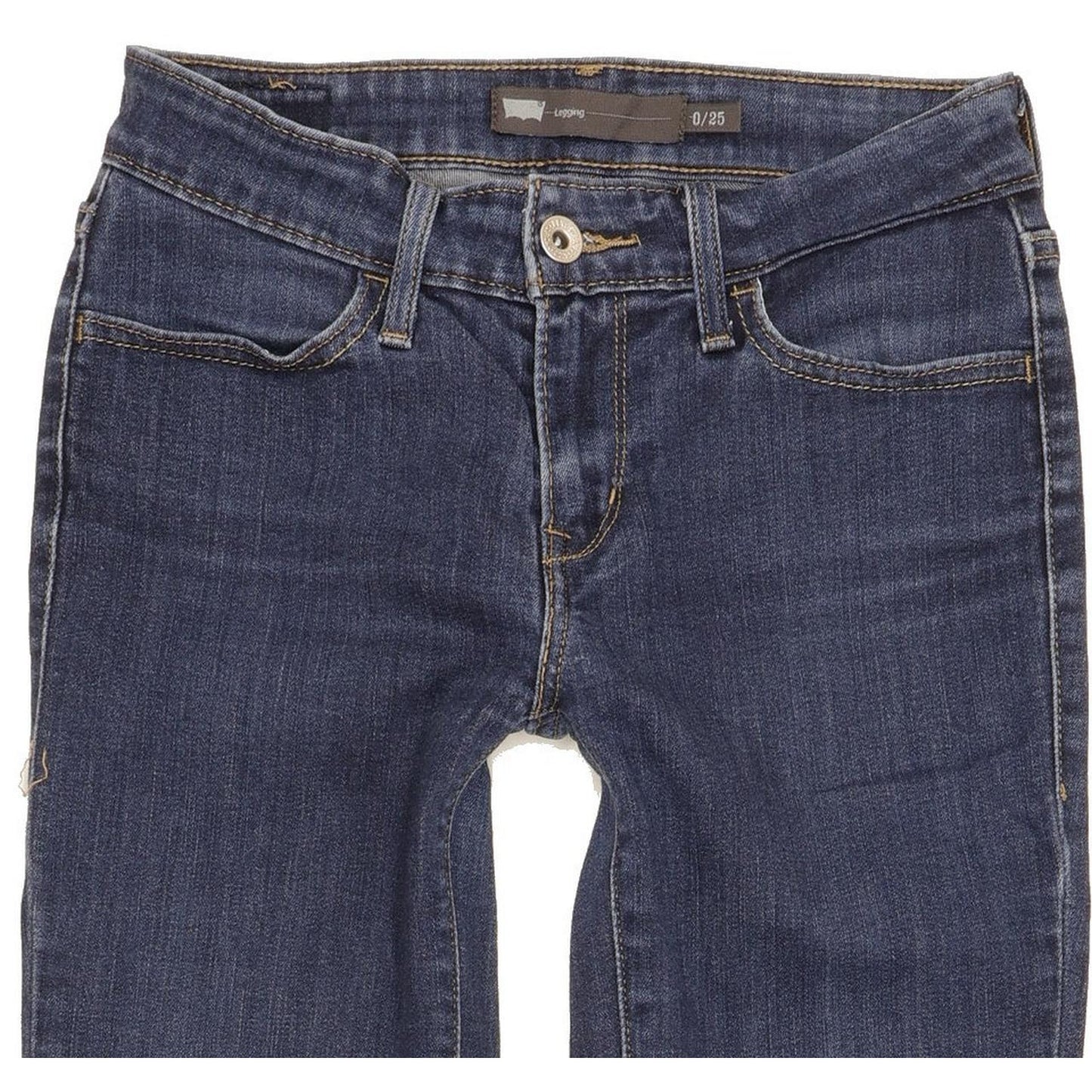 Levi's Legging Women Blue Skinny Slim Stretch Jeans W25 L28