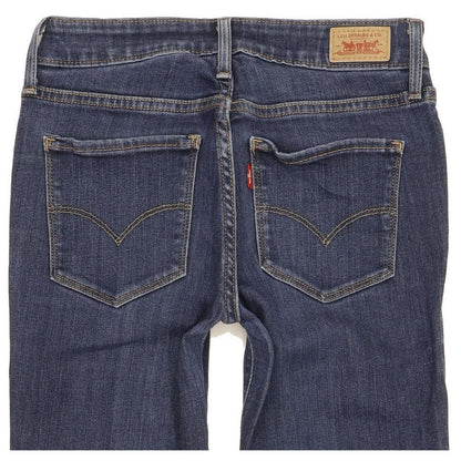 Levi's Legging Women Blue Skinny Slim Stretch Jeans W25 L28
