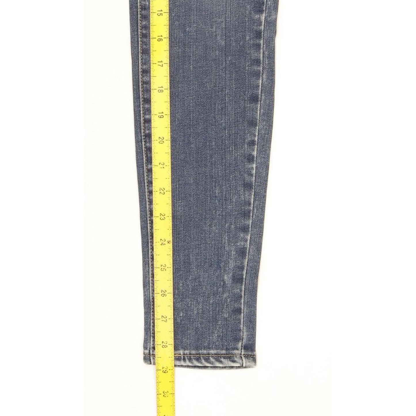 Levi's 710 Super Women Blue Skinny Slim Stretch Jeans W25 L29