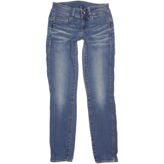 G-Star Midge Cody Women Blue Skinny Slim Stretch Jeans W27 L30
