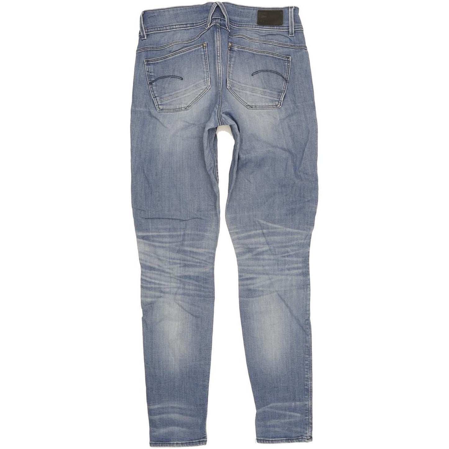 G-Star Lynn Mid Women Blue Skinny Slim Stretch Jeans W29 L32