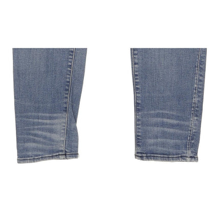 G-Star Lynn Mid Women Blue Skinny Slim Stretch Jeans W29 L32