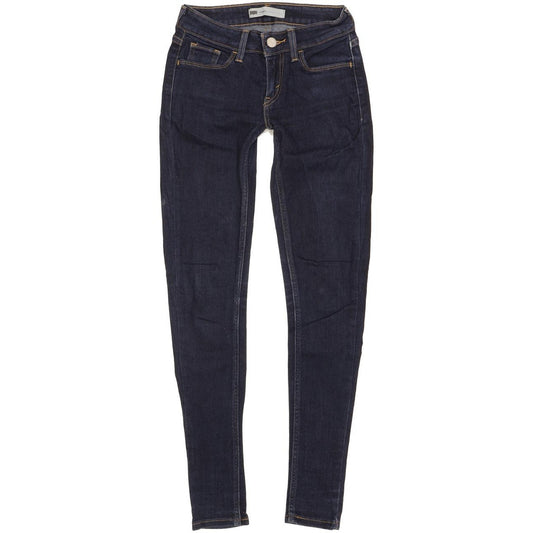 Levi's Legging Women Blue Skinny Slim Stretch Jeans W26 L29