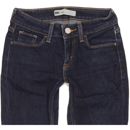 Levi's Legging Women Blue Skinny Slim Stretch Jeans W26 L29
