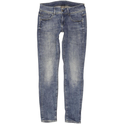 G-Star Lynn Mid Women Blue Skinny Slim Stretch Jeans W29 L32