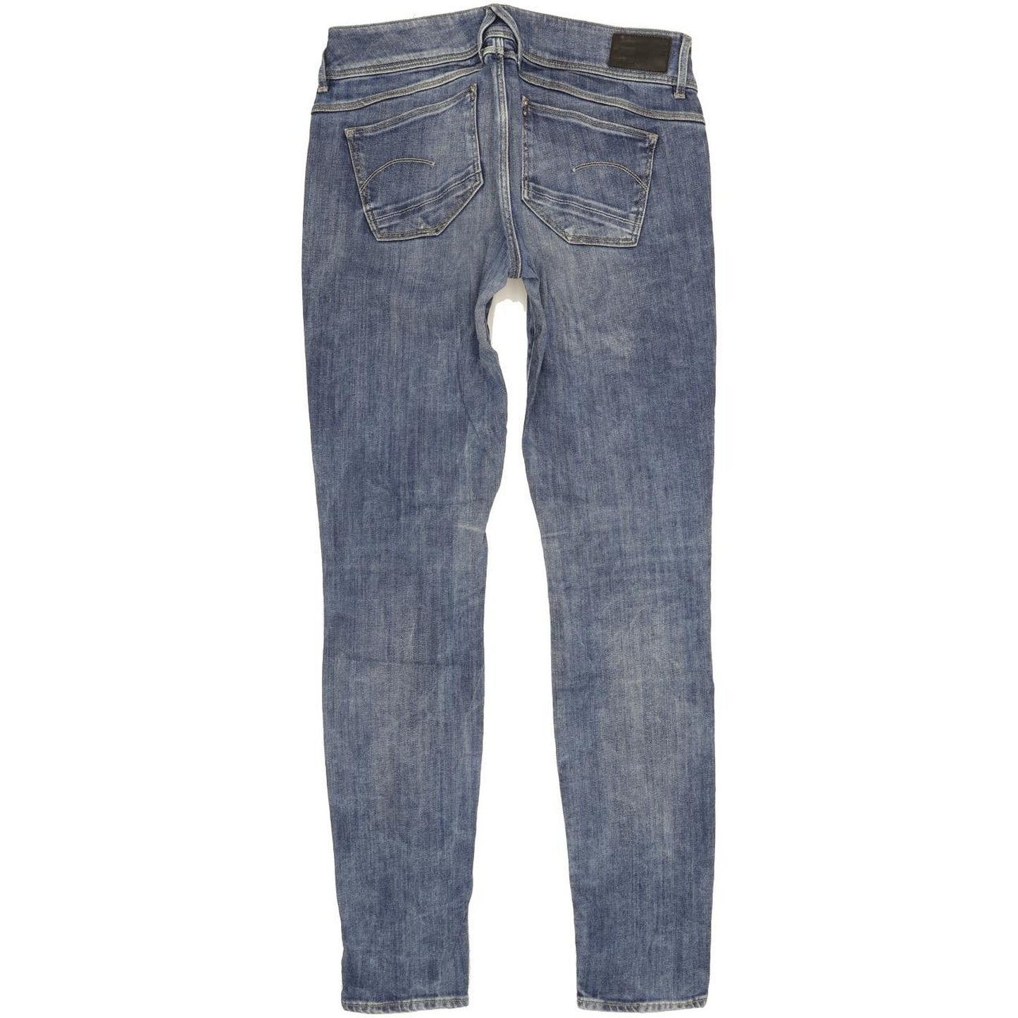 G-Star Lynn Mid Women Blue Skinny Slim Stretch Jeans W29 L32
