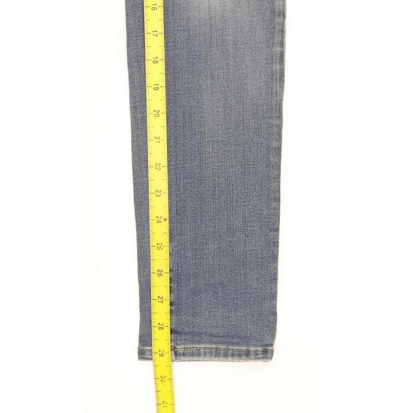 Levi's 711 Women Blue Skinny Slim Stretch Jeans W28 L29