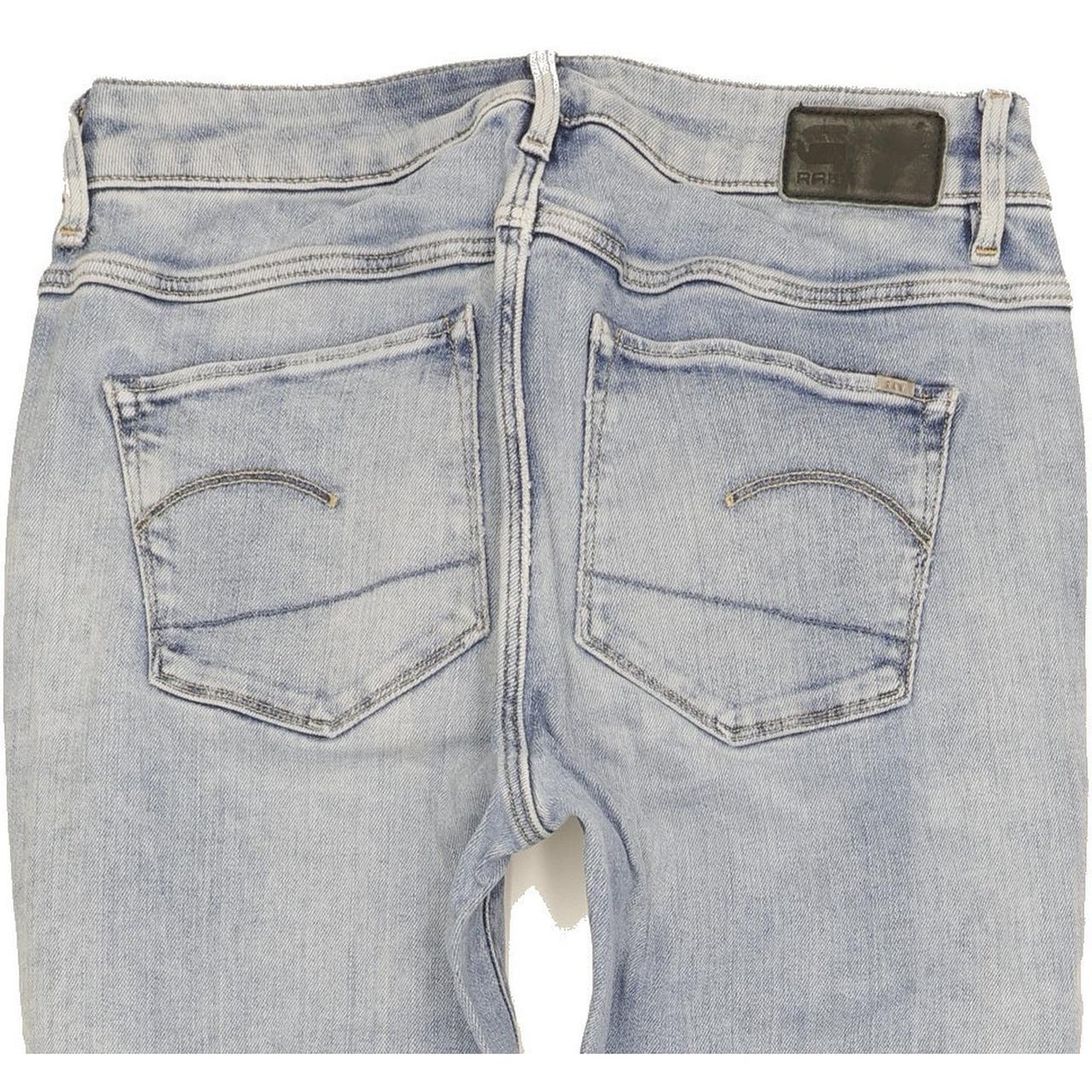 G-Star 3301 Contour Women Blue Skinny Slim Stretch Jeans W28 L31