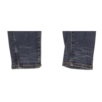 G-Star Lynn Mid Women Blue Skinny Slim Stretch Jeans W27 L29