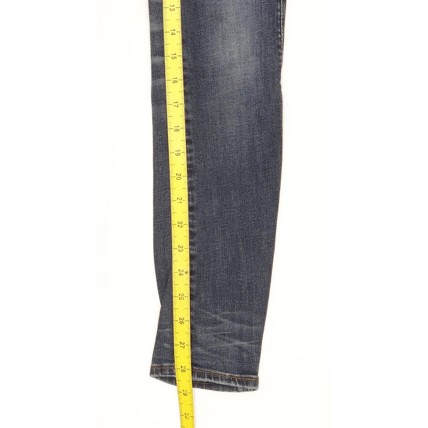 G-Star Lynn Mid Women Blue Skinny Slim Stretch Jeans W27 L29