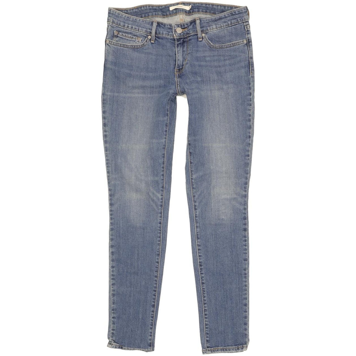 Levi's 711 Women Blue Skinny Slim Stretch Jeans W29 L30