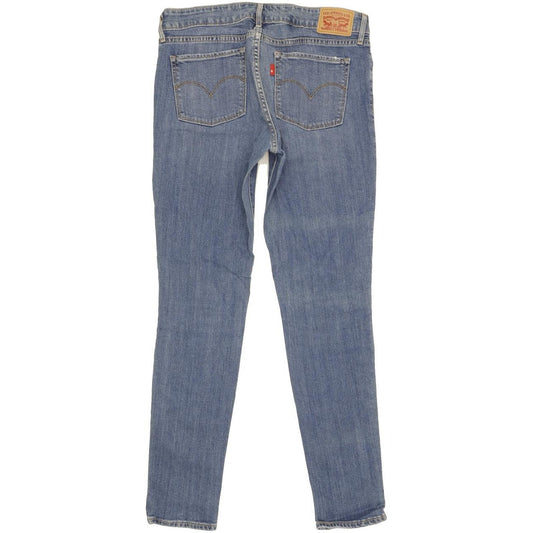 Levi's 711 Women Blue Skinny Slim Stretch Jeans W29 L30