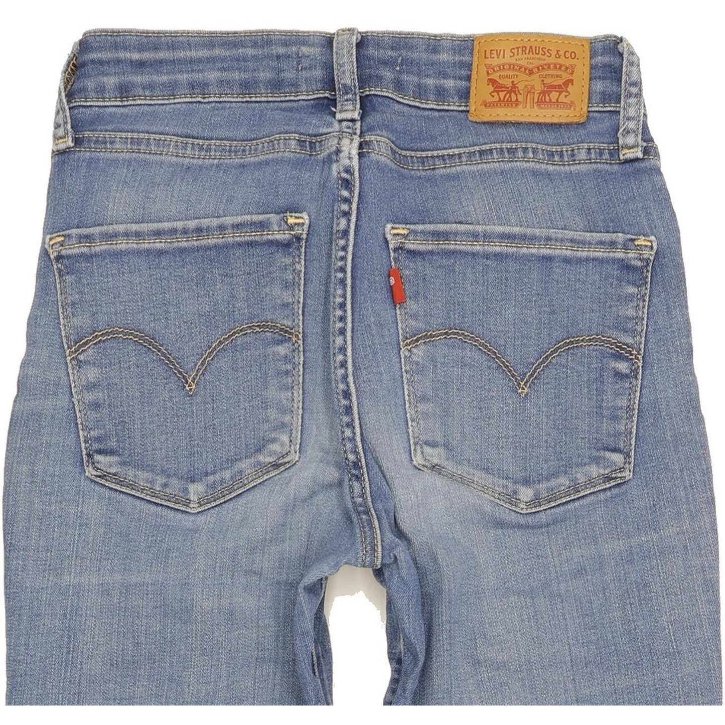 Levi's 721 Women Blue Skinny Slim Stretch Jeans W26 L32