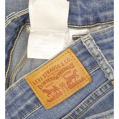 Levi's 721 Women Blue Skinny Slim Stretch Jeans W26 L32