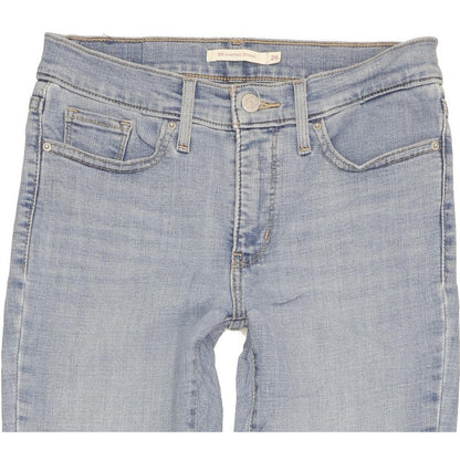 Levi's 311 Shaping Women Blue Skinny Slim Stretch Jeans W26 L30
