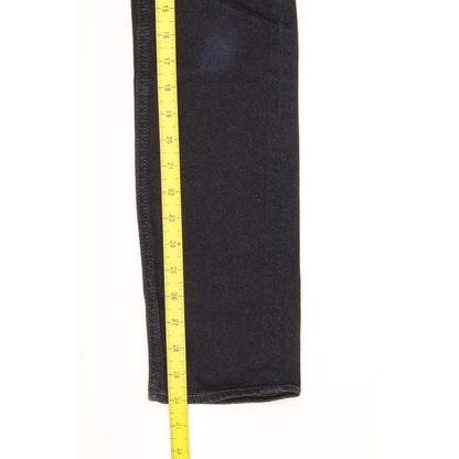 G-Star Attacc Women Blue Straight Slim Stretch Jeans W25 L30