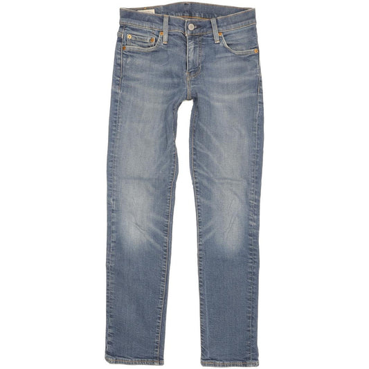 Levi's 511 Men Blue Straight Slim Stretch Jeans W27 L29