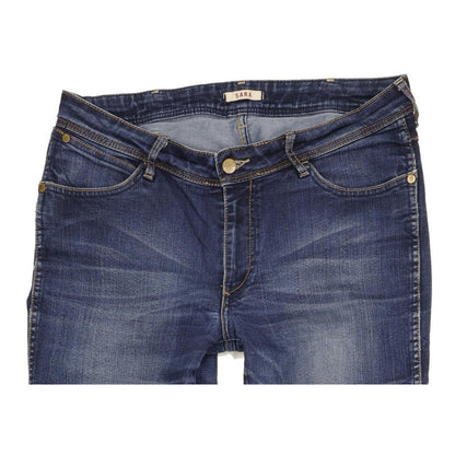 Wrangler Sara Men Blue Straight Regular Stretch Jeans W32 L31