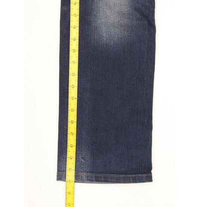 Wrangler Sara Men Blue Straight Regular Stretch Jeans W32 L31