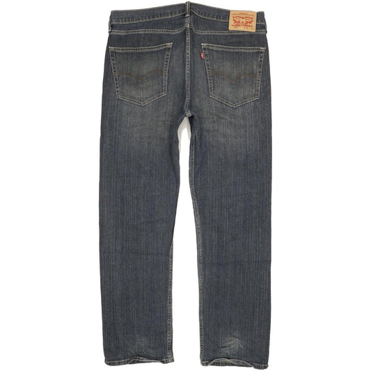 Levi's 505 Men Blue Straight Regular Stretch Jeans W36 L32