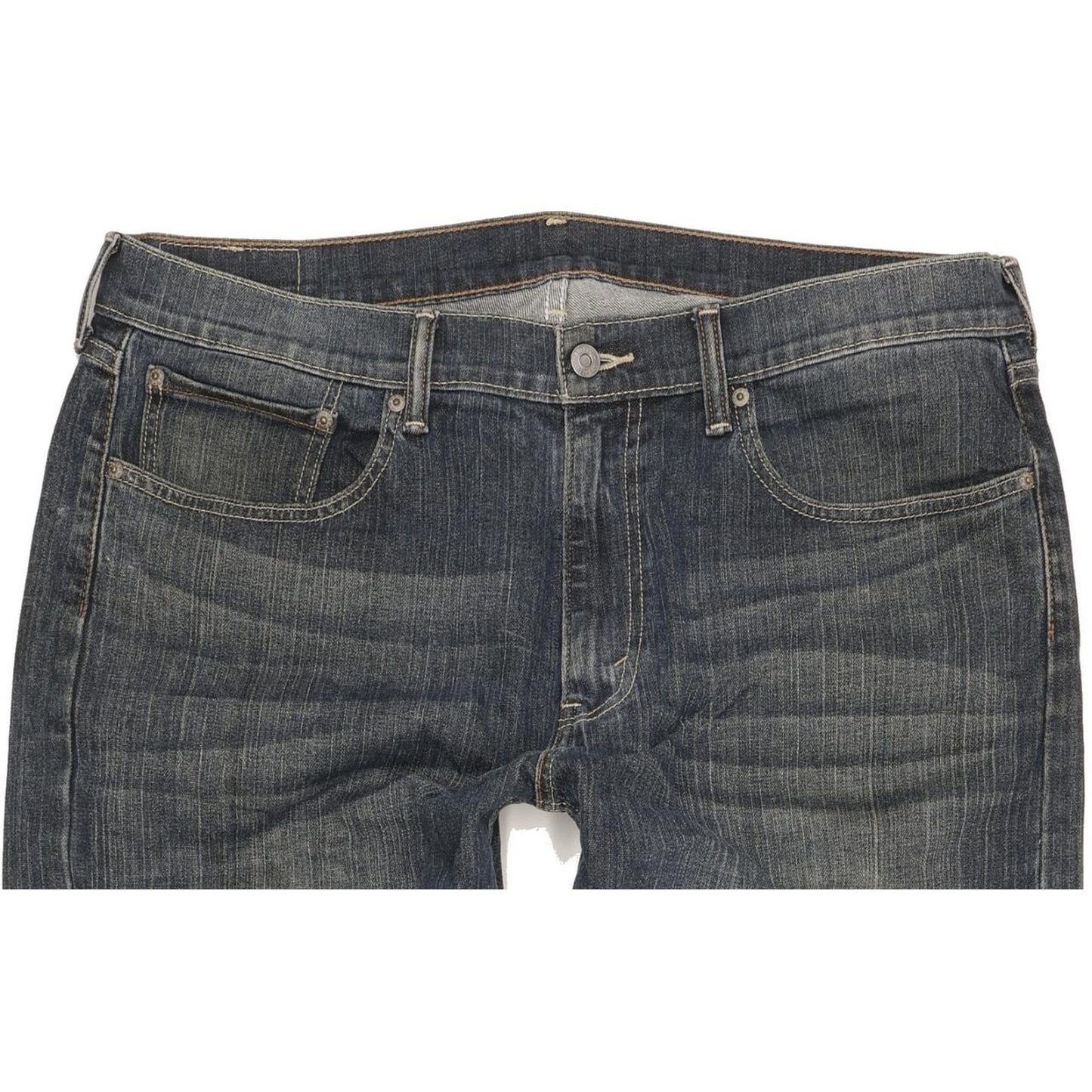 Levi's 505 Men Blue Straight Regular Stretch Jeans W36 L32