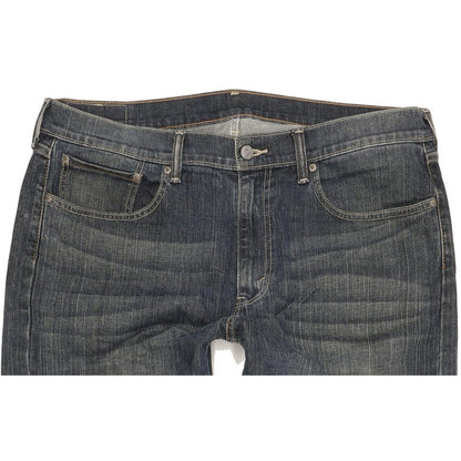 Levi's 505 Men Blue Straight Regular Stretch Jeans W36 L32