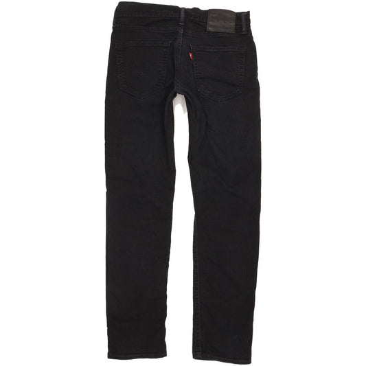 Levi's 511 Men Black Straight Slim Stretch Jeans W31 L31