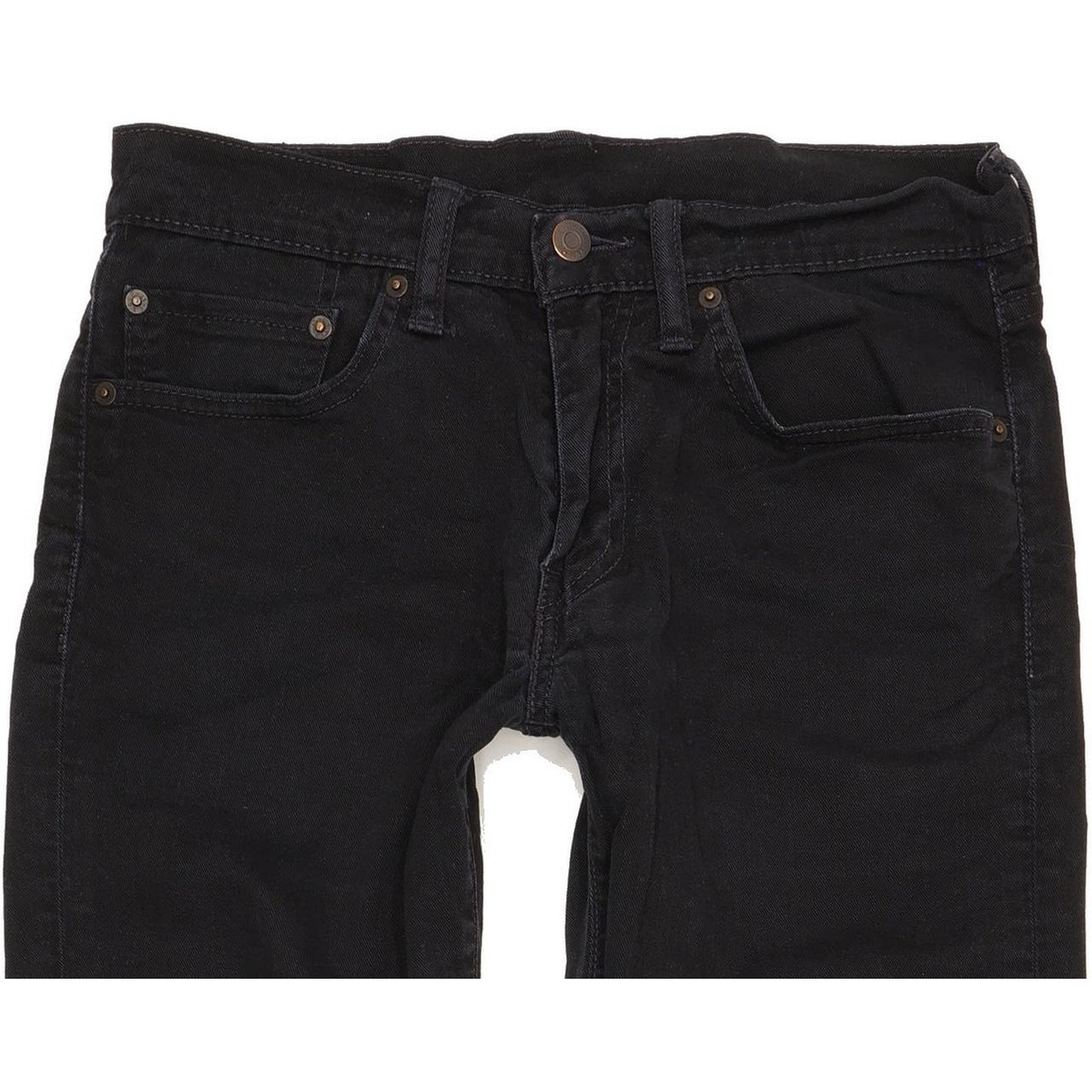 Levi's 511 Men Black Straight Slim Stretch Jeans W31 L31