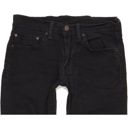 Levi's 511 Men Black Straight Slim Stretch Jeans W31 L31