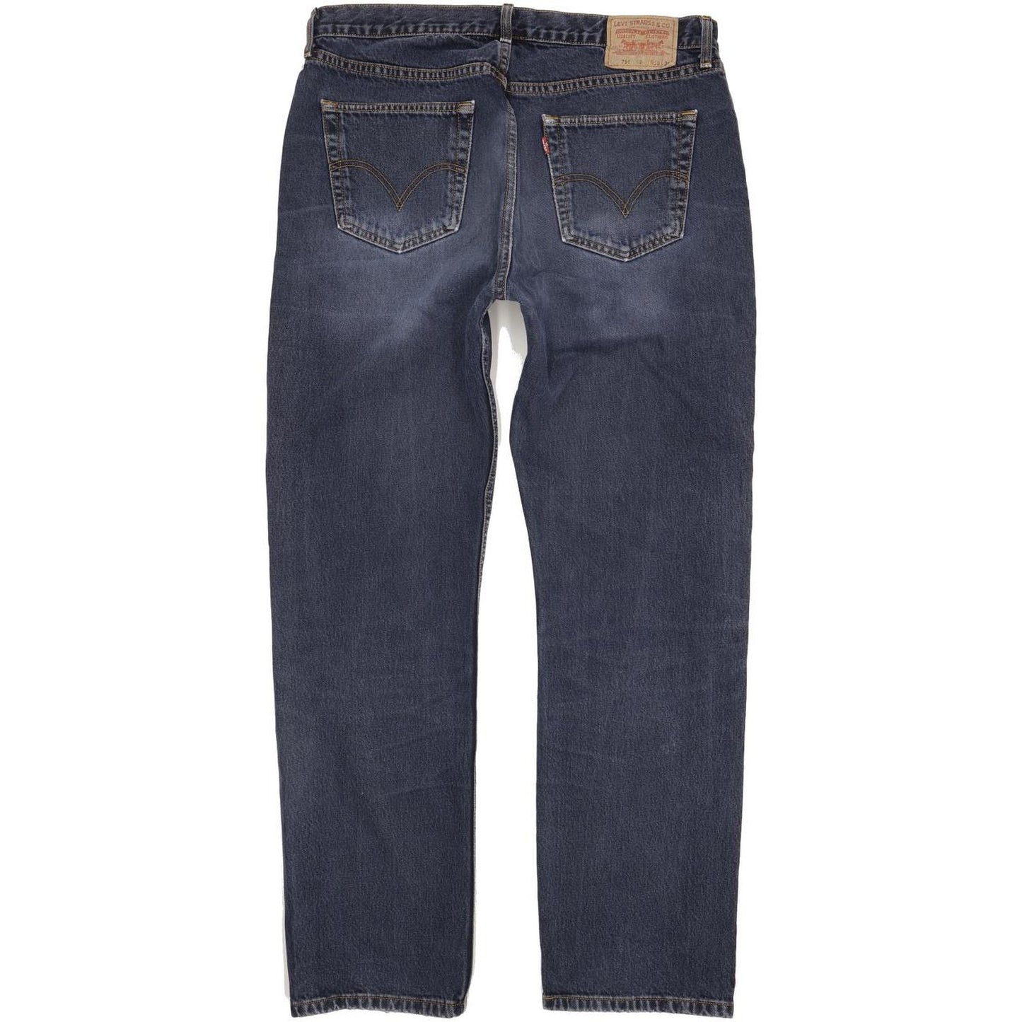 Levi's 751 Men Blue Straight Slim Jeans W38 L33