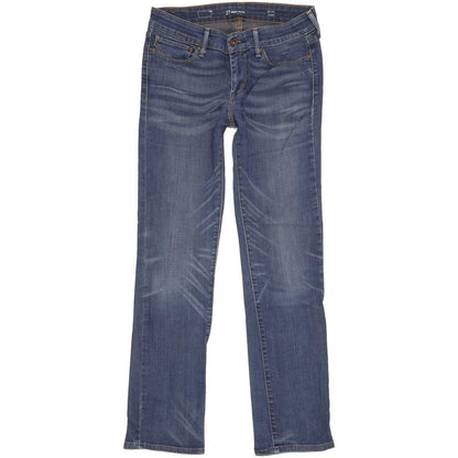 Levi's Slight Curve Women Blue Straight Slim Stretch Jeans W27 L30