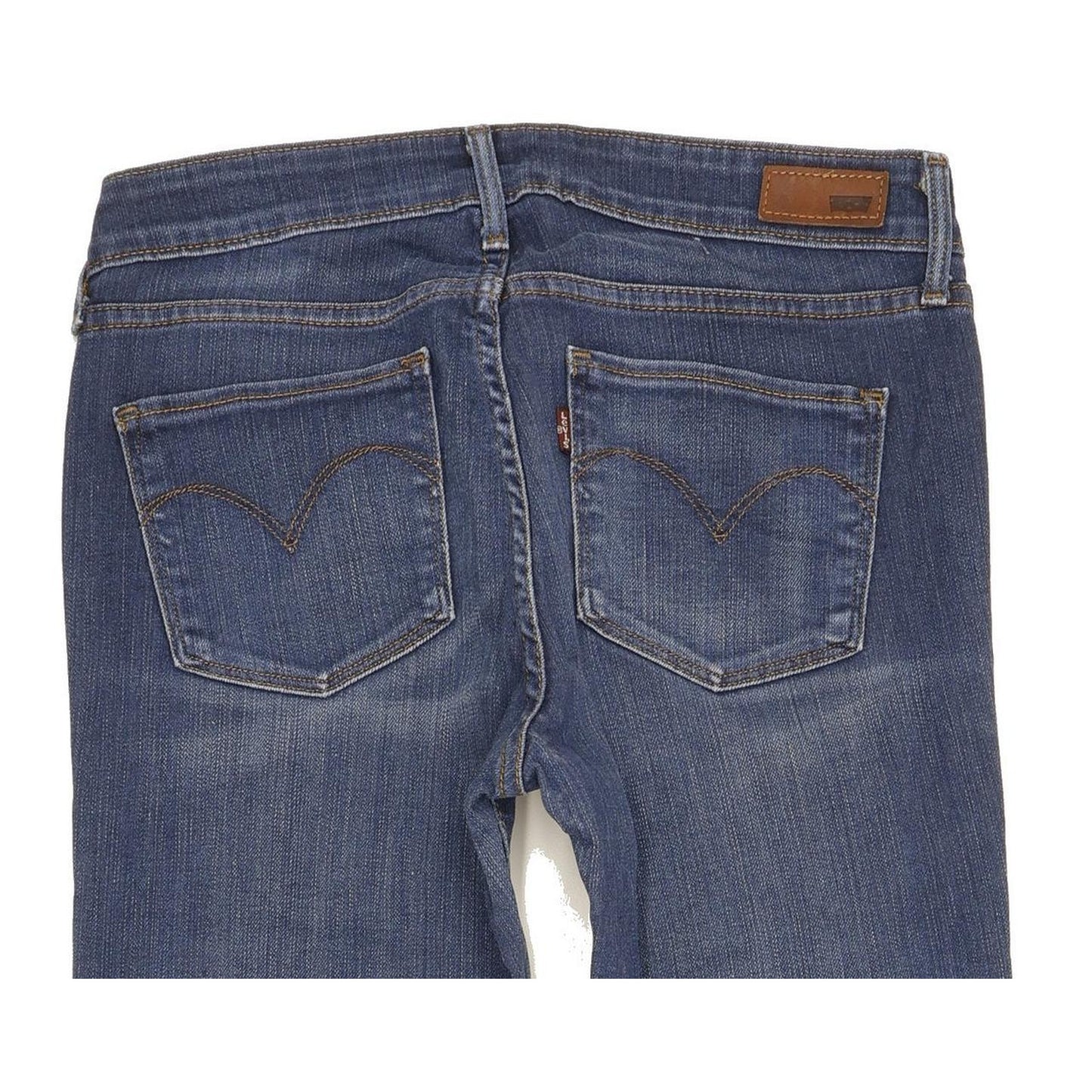 Levi's Slight Curve Women Blue Straight Slim Stretch Jeans W27 L30