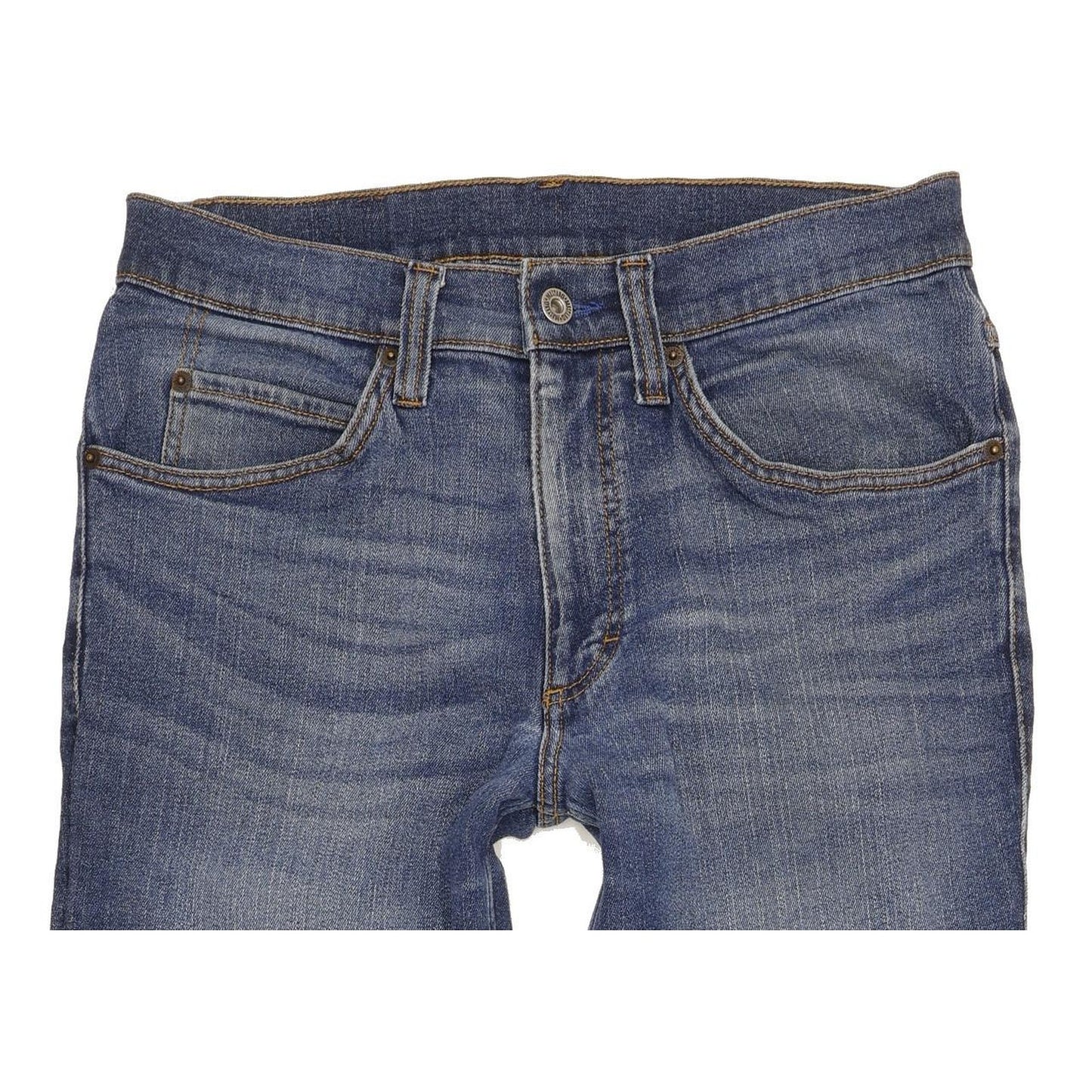 Mustang Men Blue Straight Regular Jeans W32 L31