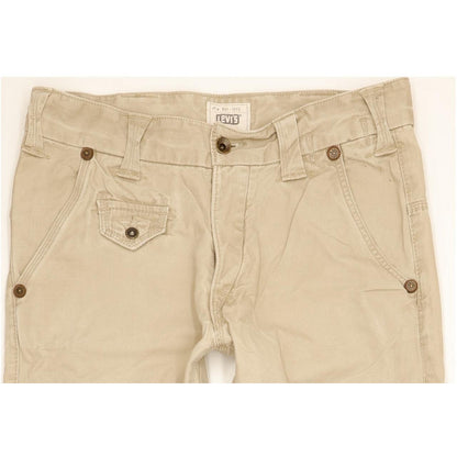 Levi's Men Beige Straight Regular Jeans W33 L32