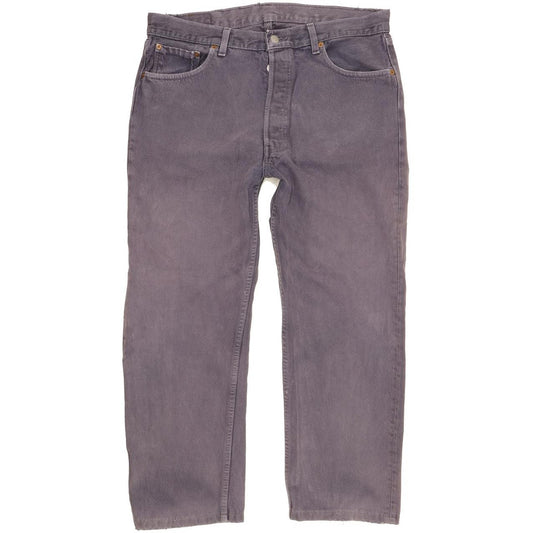 Levi's 501 Made in USA Men Purple Straight Regular Jeans W36 L26