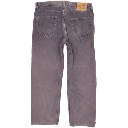 Levi's 501 Made in USA Men Purple Straight Regular Jeans W36 L26