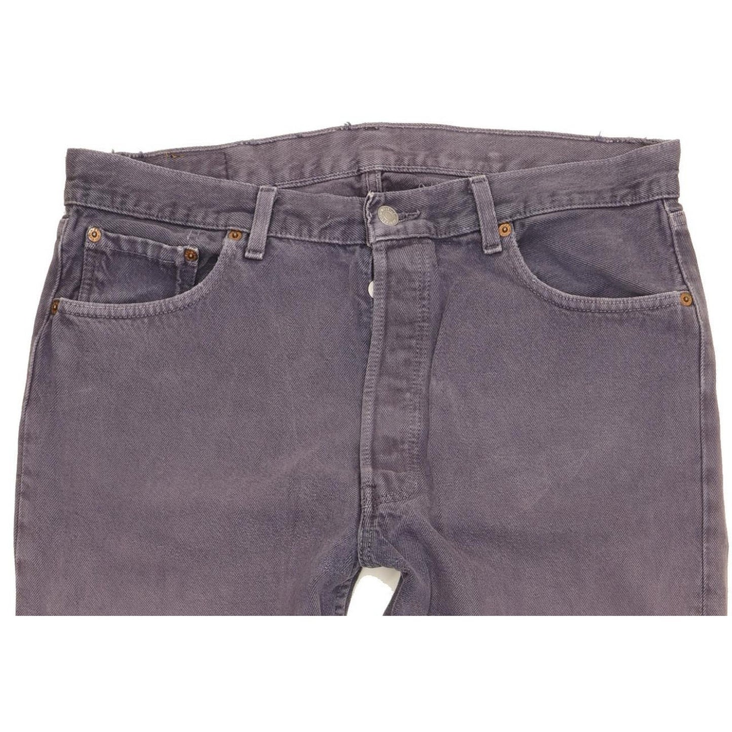 Levi's 501 Made in USA Men Purple Straight Regular Jeans W36 L26