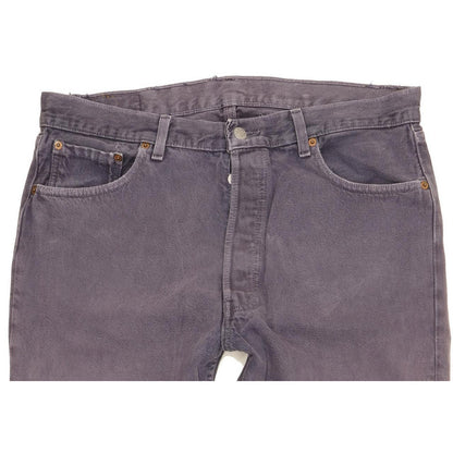 Levi's 501 Made in USA Men Purple Straight Regular Jeans W36 L26