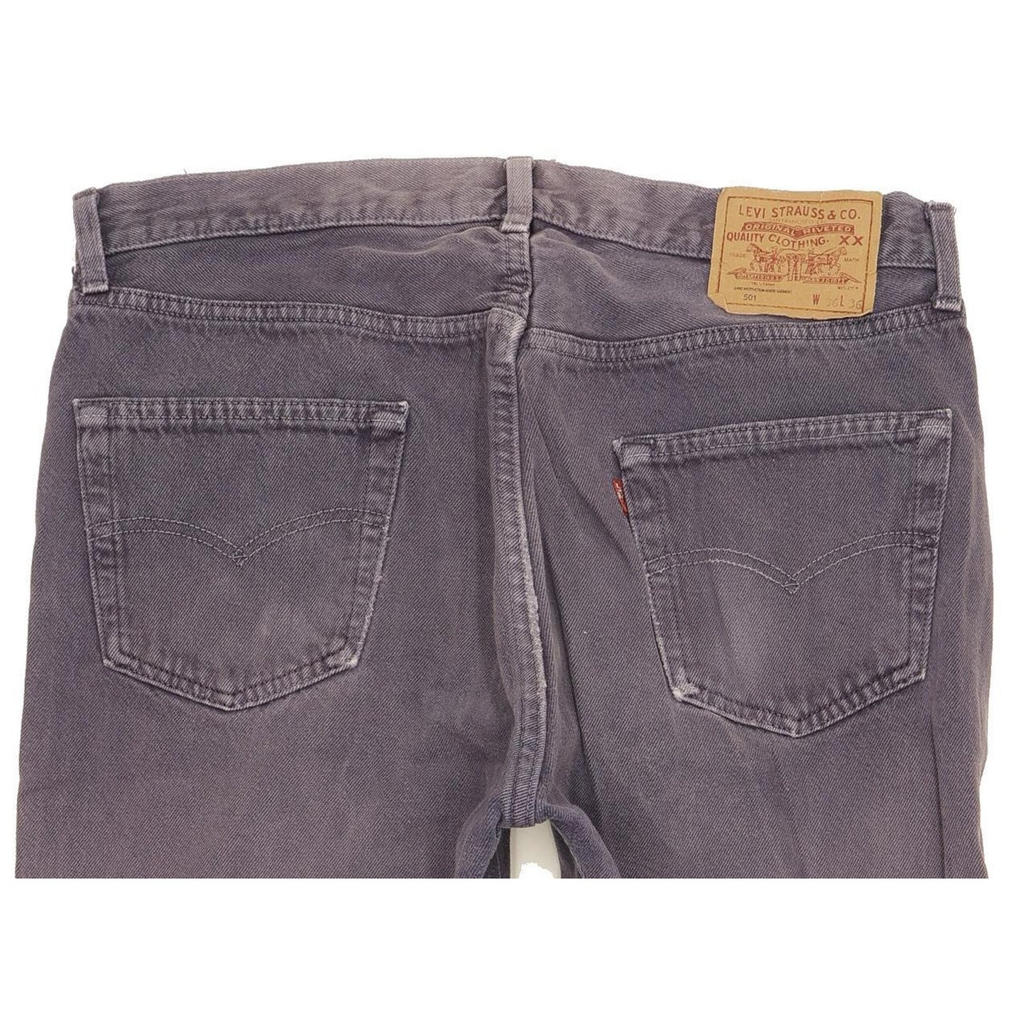 Levi's 501 Made in USA Men Purple Straight Regular Jeans W36 L26