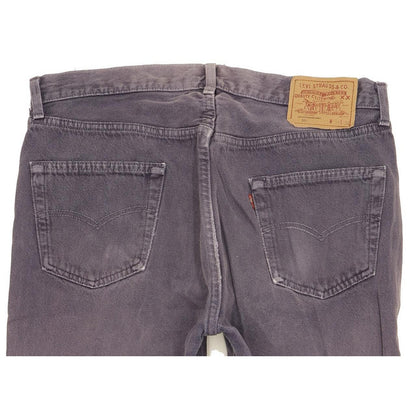 Levi's 501 Made in USA Men Purple Straight Regular Jeans W36 L26