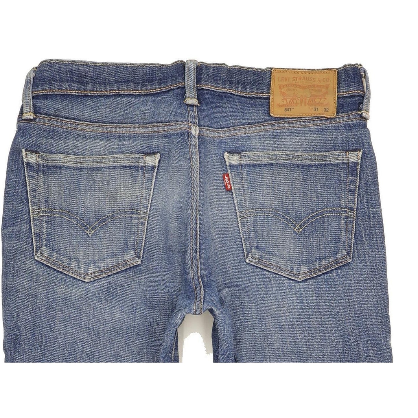 Levi's 541 Men Blue Straight Slim Stretch Jeans W31 L28