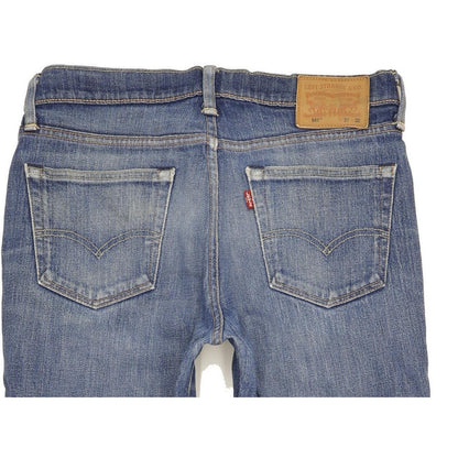 Levi's 541 Men Blue Straight Slim Stretch Jeans W31 L28