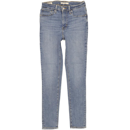 Levi's 721 Women Blue Skinny Slim Stretch Jeans W27 L29