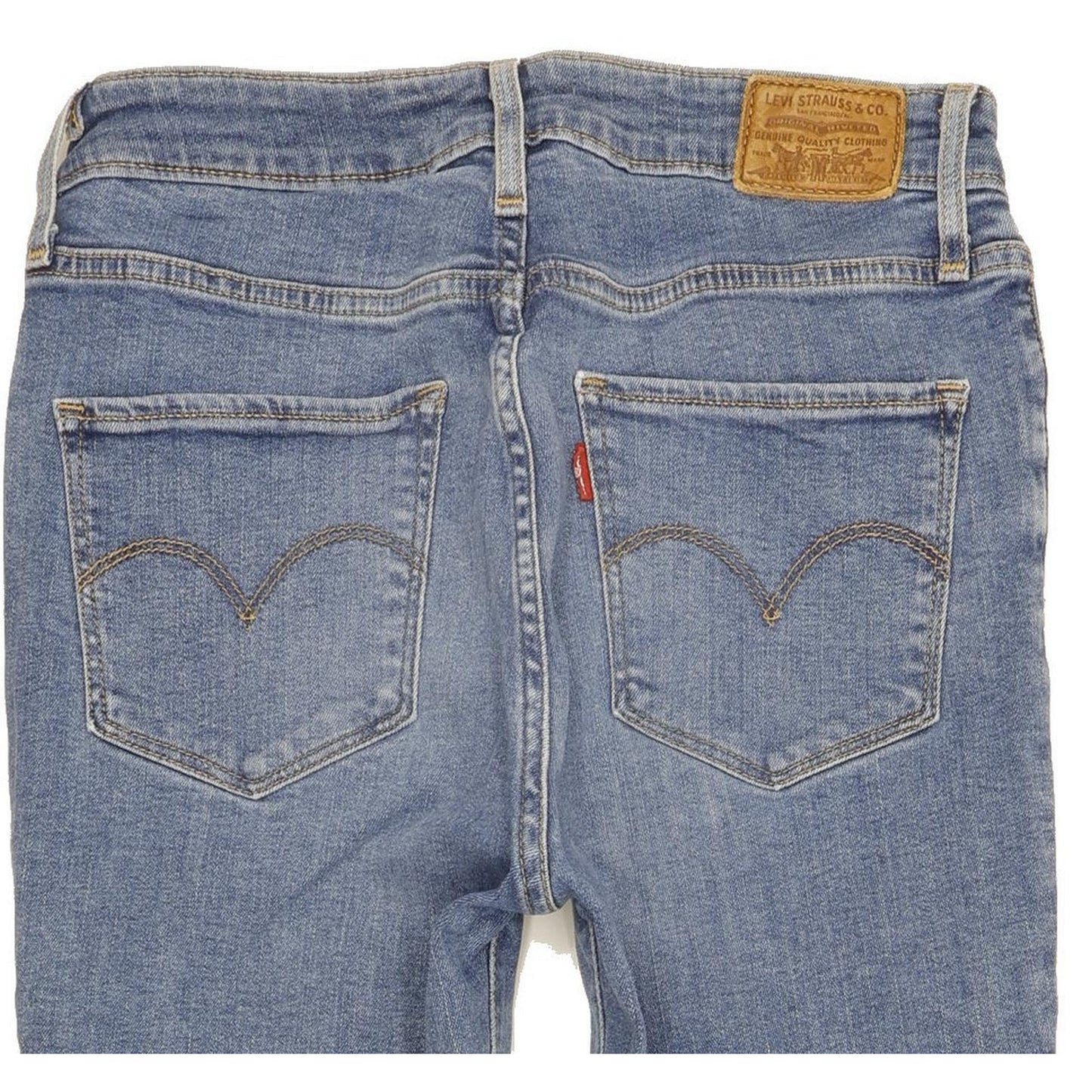 Levi's 721 Women Blue Skinny Slim Stretch Jeans W27 L29