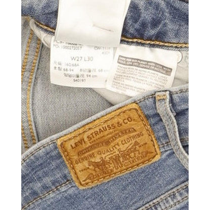 Levi's 721 Women Blue Skinny Slim Stretch Jeans W27 L29