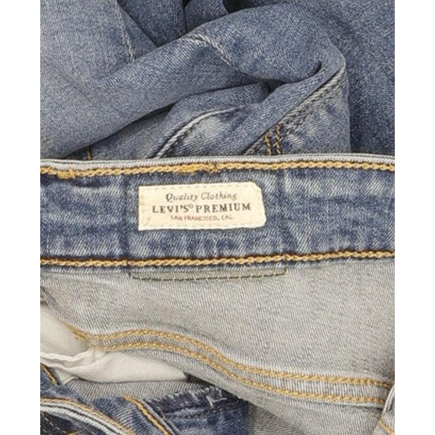 Levi's 721 Women Blue Skinny Slim Stretch Jeans W27 L29